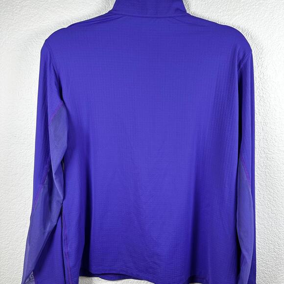 Woman long sleeve, front zippered cool blast shirt/jacket with mesh vents - Picture 7 of 8